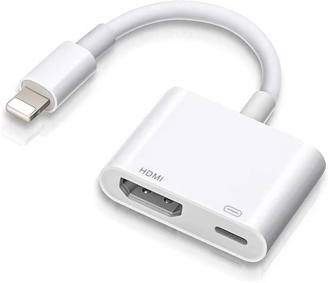 Amazon Adaptador Lightning A HDMI Apple MFi Certificado Lightning