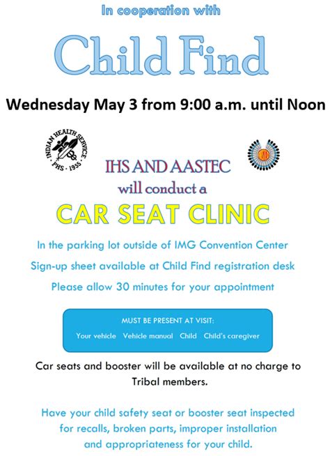 Car Seat Clinic May Rd Official Website Of The Mescalero Apache Tribe