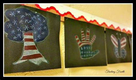 Upper Elementary Snapshots: Veterans Day Art