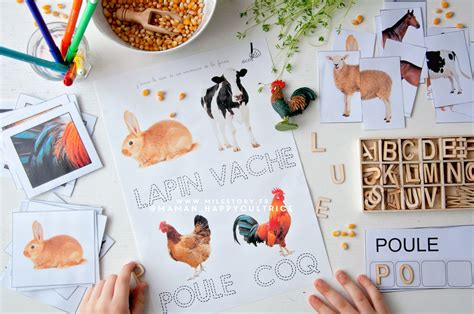 Activit S Maternelle Les Animaux De La Ferme