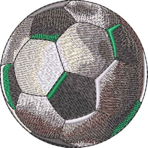 Embroidery Design: Plain Soccer Ball 3 sizes