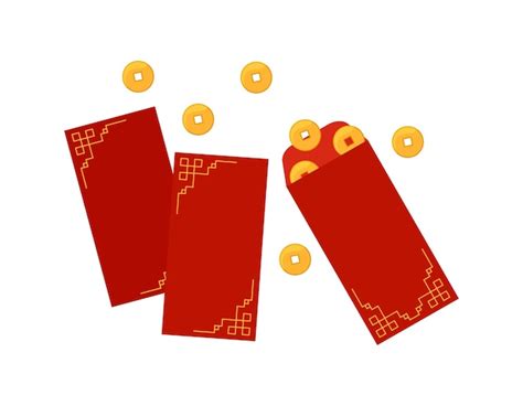 Premium Vector Hongbao Red Envelopes Chinese Festive Traditional Gift