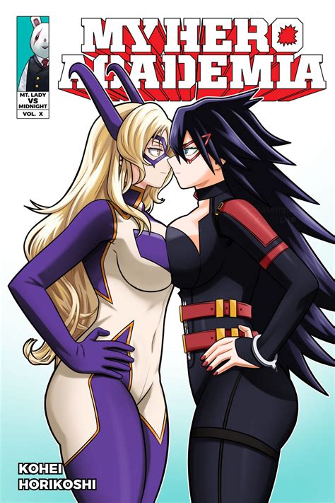 Capcom MHA Mt. Lady vs Midnight by effasempai on DeviantArt