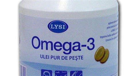 Capsulele Omega 3 Cu Ulei De Peste De La Lysi Avantajero De 20