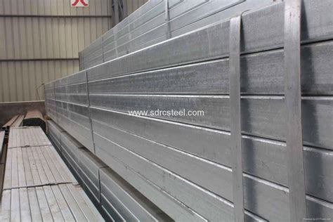 Ss Hot DIP Galvanized Square Steel Pipe Mm Mm Mm SDRC China Manufacturer Steel