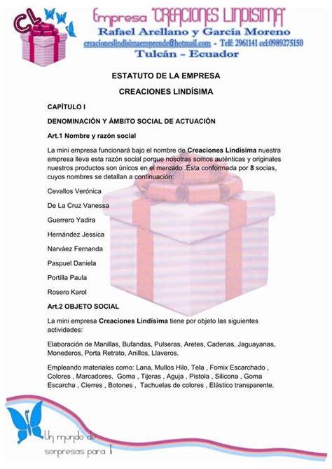 5 Estatuto De La Empresa PDF