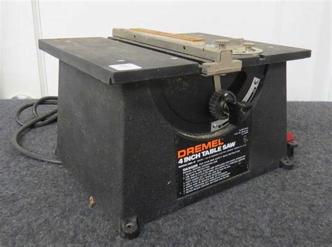 Dremel Hobby 4 Inch Table Saw Model 580 2 Height 8