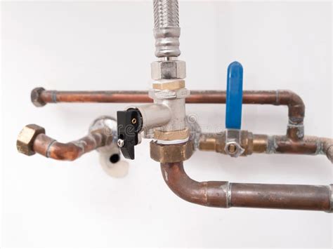 Hot Water Heater Installation Stock Image Image Of House Tool
