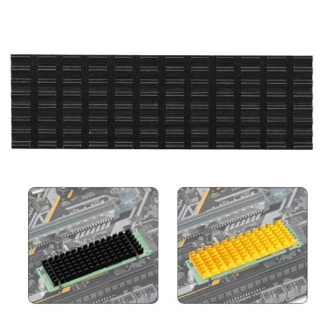 Tmishion Dissipateur De Chaleur Pour Ordinateur Pcie M Ssd