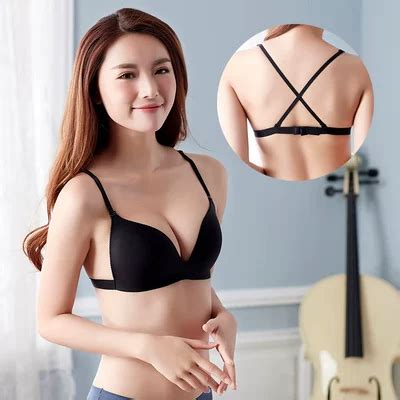 Đồ lót phụ nữ mà không có vòng thép áo ngực vẻ đẹp trở lại phần mỏng thu thập bộ bikini duy nhất