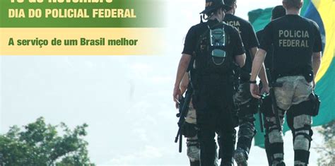 De Novembro Dia Do Policial Federal