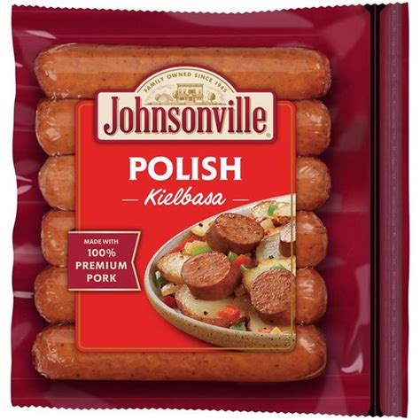 Johnsonville Polish Kielbasa Smoked Sausage Hy Vee Aisles Online Grocery Shopping