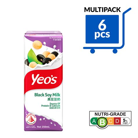 Yeo S Packet Drink Black Soy Milk Ntuc Fairprice