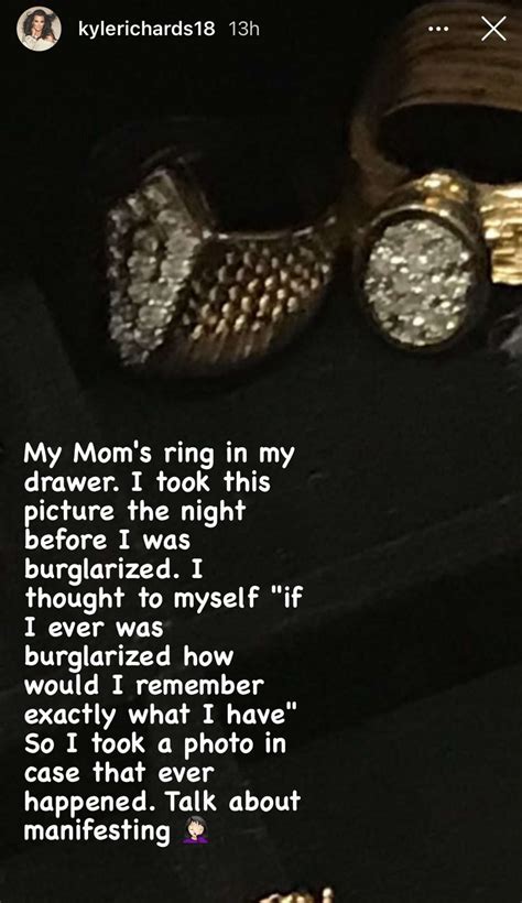 Kyle Richards Alleges Her Stolen Ring Is in a Pic Shared by Diane Keaton