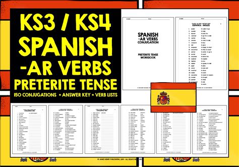 Spanish Ar Verbs Preterite Tense Teaching Resources