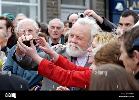 Welsh actor Sir Anthony Hopkins shooting himself for fans with mobile ...