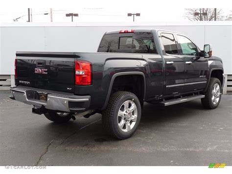 2017 Dark Slate Metallic GMC Sierra 2500HD SLT Double Cab 4X4