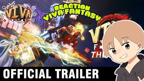 Reaction Trailer Viva Fantasy S Youtube