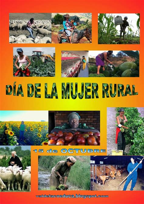 Valdelacoeduca D A Internacional De La Mujer Rural