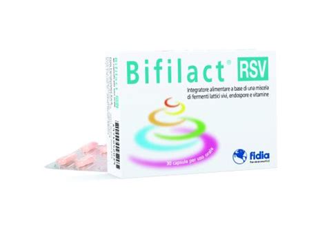 Bifilact Rsv Integratore A Base Di Fermenti Lattici Con Vitamine Capsule