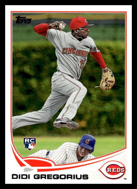 2013 Topps Didi Gregorius Rookie 296 Cincinnati Reds EBay