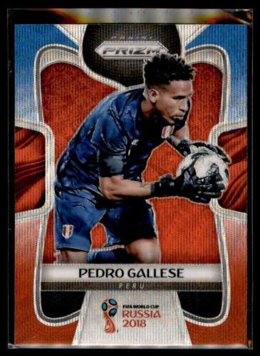 2018 Panini Prizm World Cup Red And Blue Wave Prizm 300 Pedro