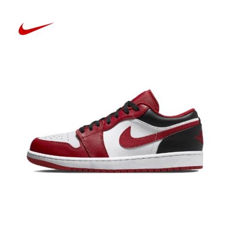 Nike Air Jordan Low Red White Black