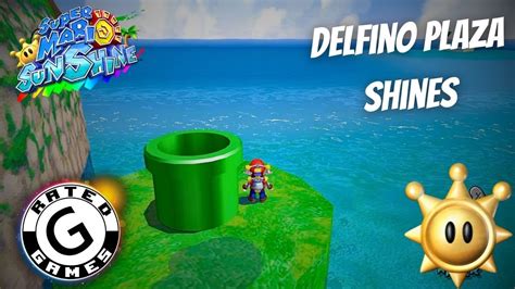 Delfino Plaza Shines Slide Shine Super Mario Sunshine Youtube