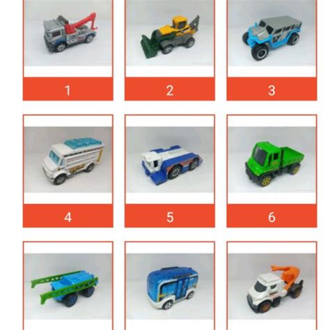 Hot Wheels Matchbox Car Set Scale To Beautiful Work Shopee Malaysia