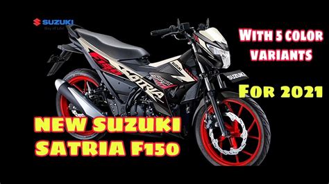 New Suzuki Satria F Specs And Color For Motoflex Youtube