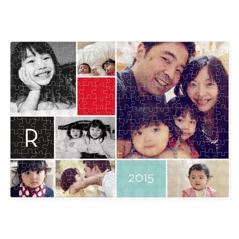 Monogram Memories Puzzle | Custom Puzzles | Shutterfly