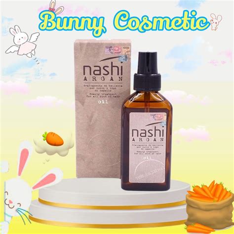 NASHI CHÍNH HÃNG TINH DẦU DƯỠNG TÓC NASHI ARGAN OIL 100ML BUNNY