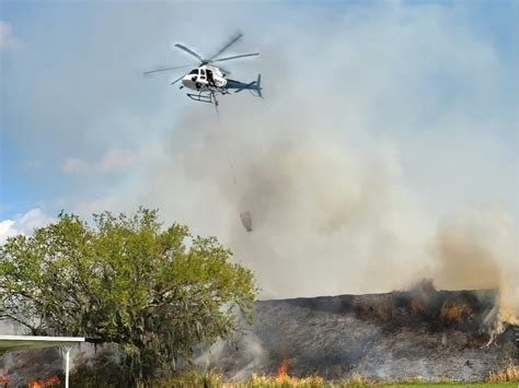 50 Acre Brush Fire At Sheriffs Training Facility Proved Challenge