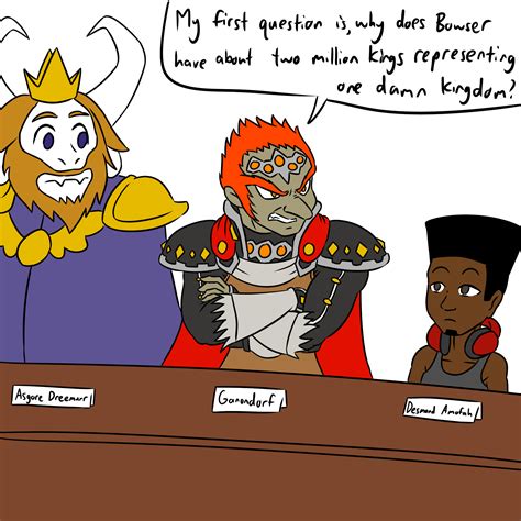 Asgore Dreemurr Ut Dr King Boo Princess Peach King Dedede