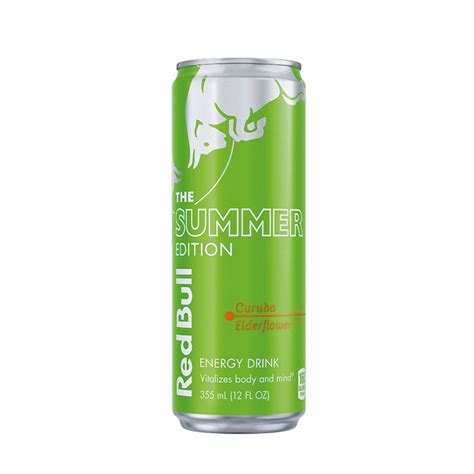 Red Bull Summer Edition Curuba Elderflower Energy Drink 12 Fl Oz Can