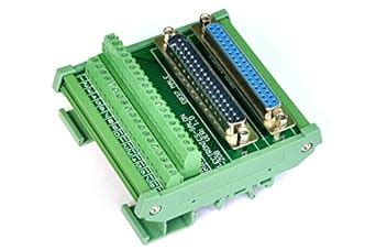 Electronics Salon Db D Sub Din Rail Mount Interface Module Male