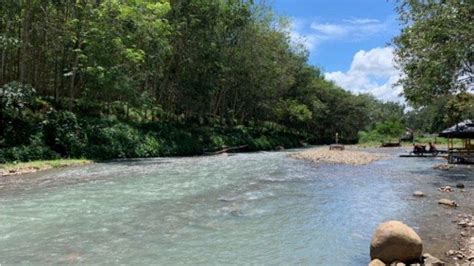 Bronjong Way Lima Tempat Wisata Aliran Sungai Di Pesawaran Lampung Nan