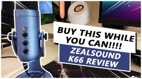 Why The Zealsound K Is The Perfect Desk Mic Youtube