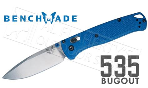 benchmade  bugout folding knife  plain edge  al flahertys