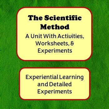 Scientific Method Lab: Hands-On Science Experiments | TPT
