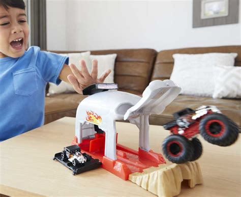 Hot Wheels Monster Truck Pit And Launch Play Set Wholesale