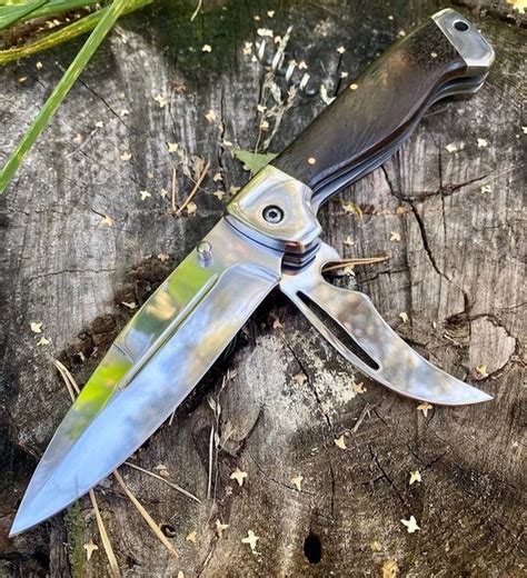 Складной нож Походный ⚒️Нержавеющая сталь 95х18 Рукоять из венге Цена ...