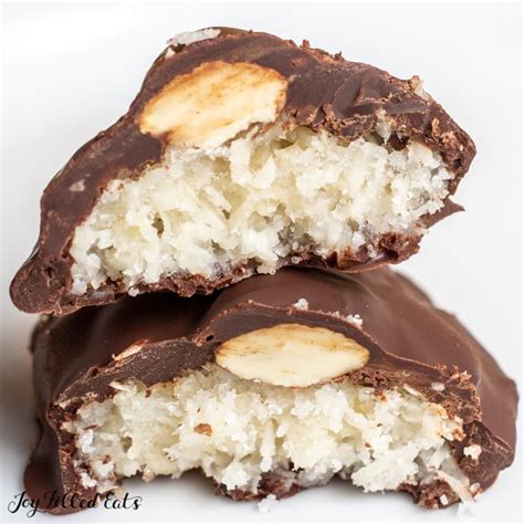 Keto Almond Joy Candies Low Carb Easy Joy Filled Eats