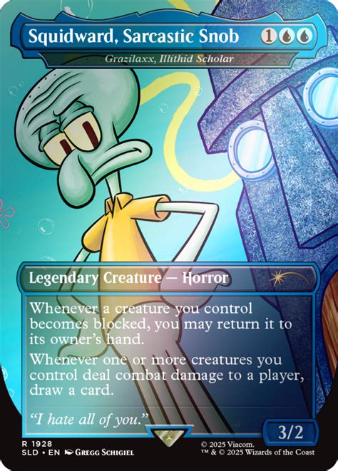 Secret Lair X Spongebob Squarepants Legends Of Bikini Bottom Foil Edition Secret Lair Store