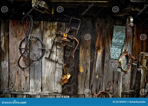 Old farm tools stock image. Image of tools, abandoned - 20740693