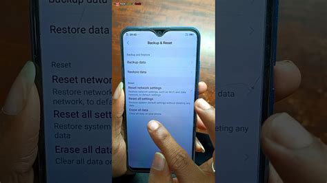 How To Erase All Data Factory Reset In Vivo