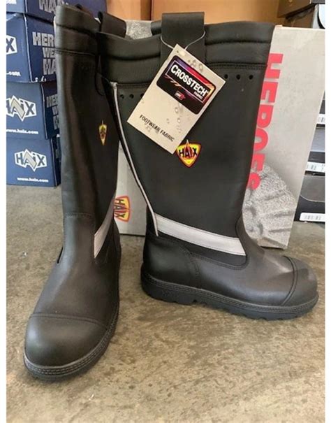 Haix Fire Hunter Us Leather Bunker Boots Allstar Fire Equipment Inc