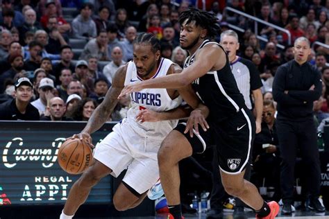 Leonard Scores 14 Points In 5 Minutes Clippers Overcome 18 Point