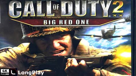 Call Of Duty 2 Big Red One Remastered LongPlay 4K 60fps No