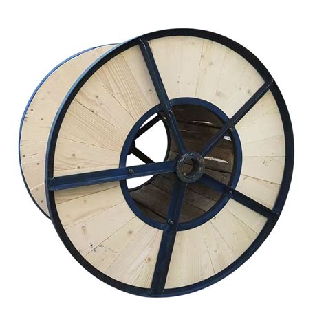 4 Way Wooden Cable Reel Plywood Electric Cable Wooden Reels For Cable